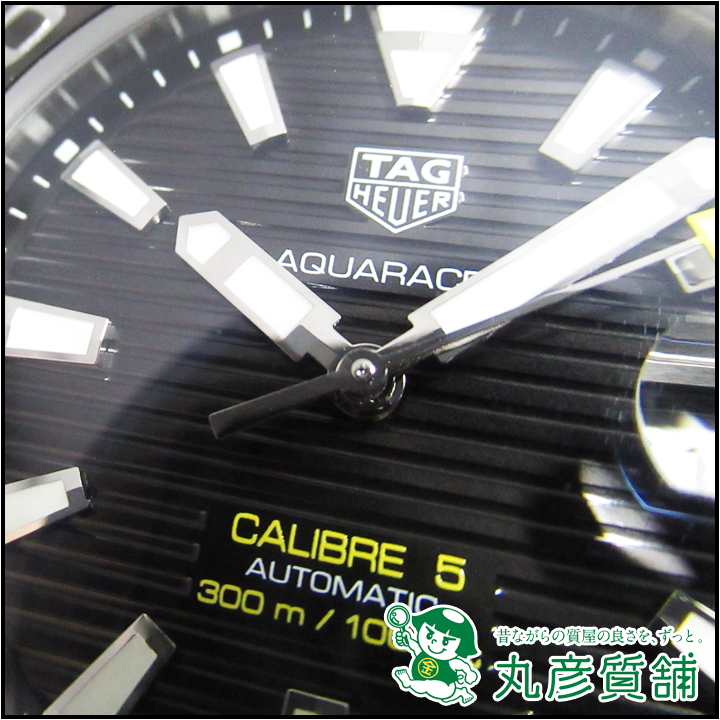 時計　タグホイヤー　アクアレーサー　キャリバー5　WAY201A-0　SSRB-26-兵庫県尼崎市の質屋丸彦質舗